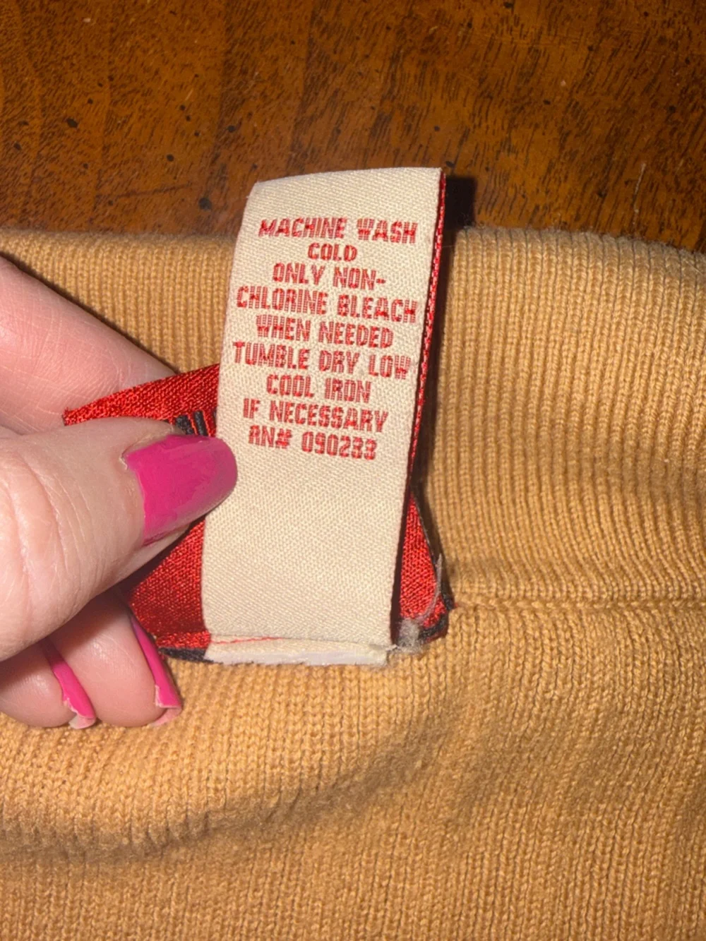 Vintage Y2K Reverb Ribbed Knit Polo Shirt Tan Brown Orange Striped XL